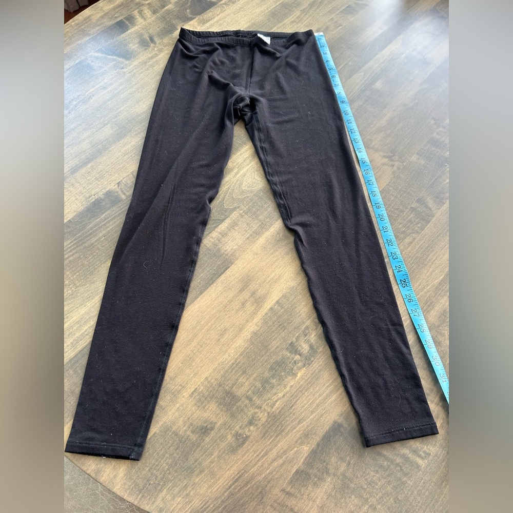 Uniqlo Black Leggings Stretchy Full-Length - Picture 2 of 6